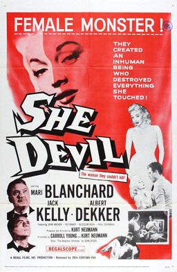 Poster for She Devil (1957)