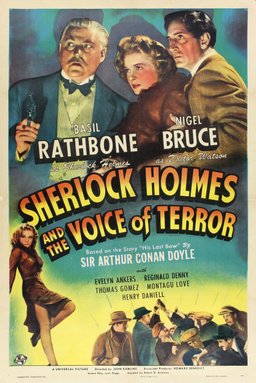 Poster for Sherlock Holmes and the Voice of Terror (1942)