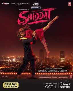 Poster for Shiddat (2021)