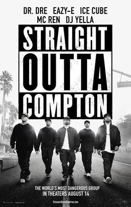 Poster for Straight Outta Compton (2015)