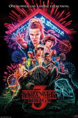Poster for Stranger Things - Season 3