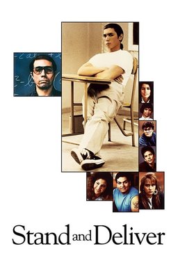 Poster for Stand and Deliver (1988)
