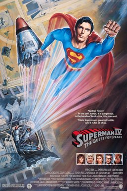 Poster for Superman IV: The Quest for Peace (1987)