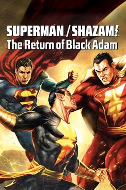 Poster for Superman/Shazam!: The Return of Black Adam (2010)