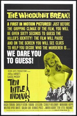 Poster for Ten Little Indians (1965)