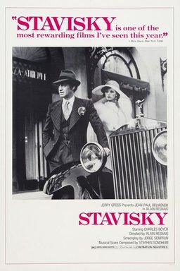Poster for Stavisky (1974)