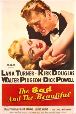 Poster for The Bad and the Beautiful (1952)