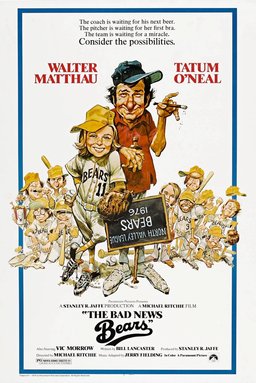 Poster for The Bad News Bears (1976)