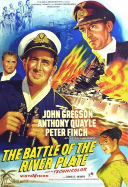 Poster for Pursuit of the Graf Spee (1956)