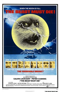 Poster for The Beast Must Die (1974)