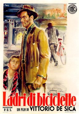Poster for Bicycle Thieves (1948)