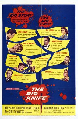 Poster for The Big Knife (1955)