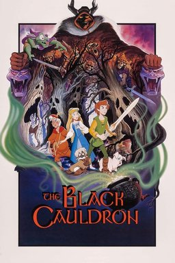 Poster for The Black Cauldron (1985)