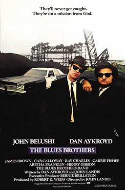 Poster for The Blues Brothers (1980)