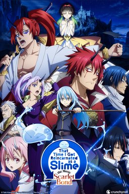 Poster for That Time I Got Reincarnated as a Slime the Movie: Scarlet Bond (2022)