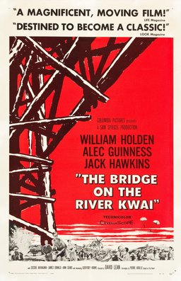 Poster for The Bridge on the River Kwai (1957)
