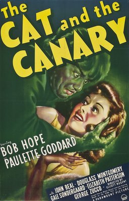 Poster for The Cat and the Canary (1939)