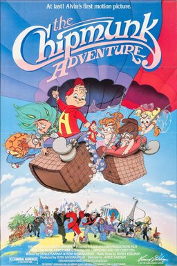 Poster for The Chipmunk Adventure (1987)