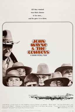 Poster for The Cowboys (1972)