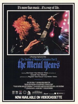 Poster for The Decline of Western Civilization Part II: The Metal Years (1988)