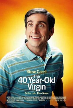 Poster for The 40-Year-Old Virgin (2005)