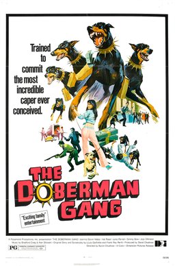 Poster for The Doberman Gang (1972)