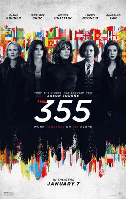 Poster for The 355 (2022)