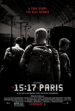 Poster for The 15:17 to Paris (2018)