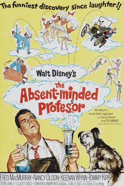 Poster for The Absent Minded Professor (1961)
