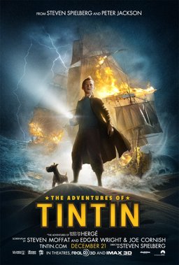 Poster for The Adventures of Tintin (2011)
