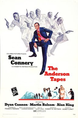 Poster for The Anderson Tapes (1971)