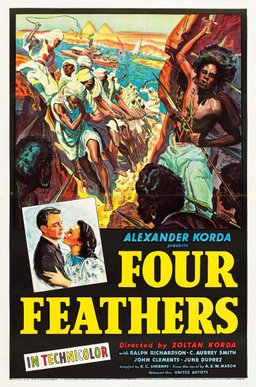 Poster for The Four Feathers (1939)