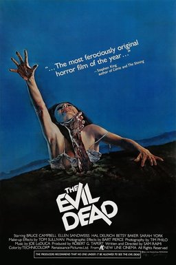 Poster for The Evil Dead (1981)