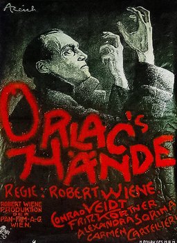 Poster for The Hands of Orlac (1924)