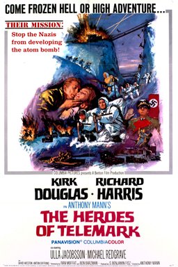 Poster for The Heroes of Telemark (1965)