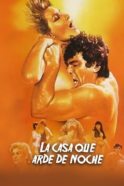 Poster for La Casa Que Arde de Noche (1985)