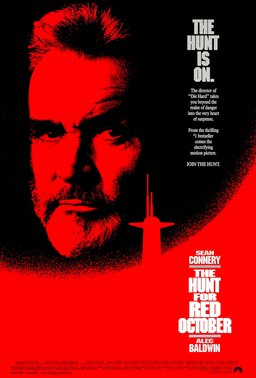 Poster for The Hunt for Red October (1990)