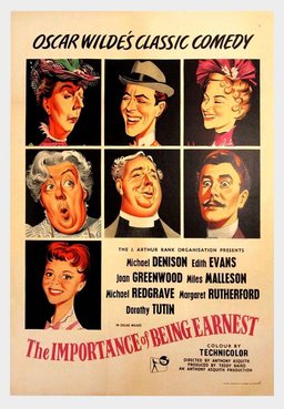 Poster for The Importance of Being Earnest (1952)