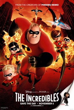 Poster for The Incredibles (2004)