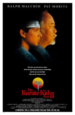 Poster for The Karate Kid Part II (1986)