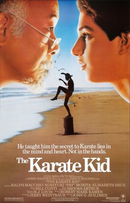 Poster for The Karate Kid (1984)