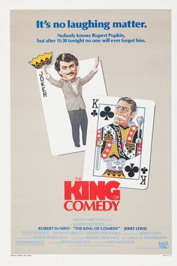 Poster for The King of Comedy (1982)