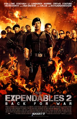 Poster for The Expendables 2 (2012)