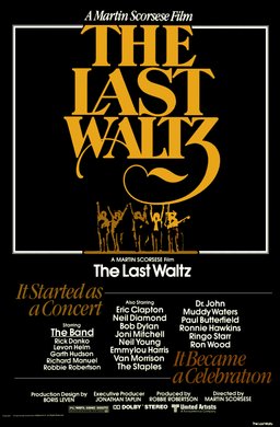 Poster for The Last Waltz (1978)