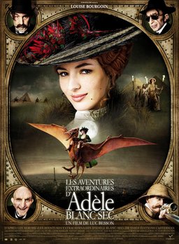 Poster for The Extraordinary Adventures of Adèle Blanc-Sec (2010)