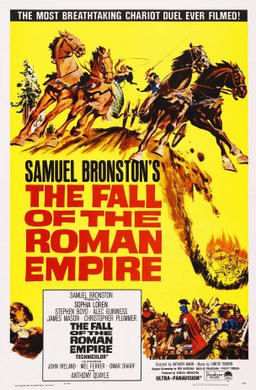 Poster for The Fall of the Roman Empire (1964)