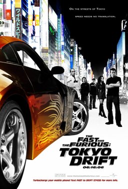 Poster for The Fast and the Furious: Tokyo Drift (2006)