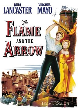 Poster for The Flame and the Arrow (1950)