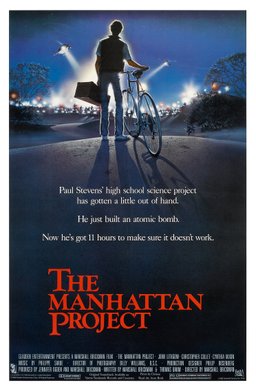 Poster for The Manhattan Project (1986)