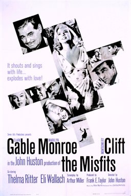 Poster for The Misfits (1961)